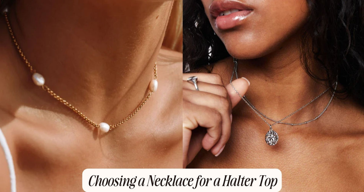 Choosing a Necklace for a Halter Top