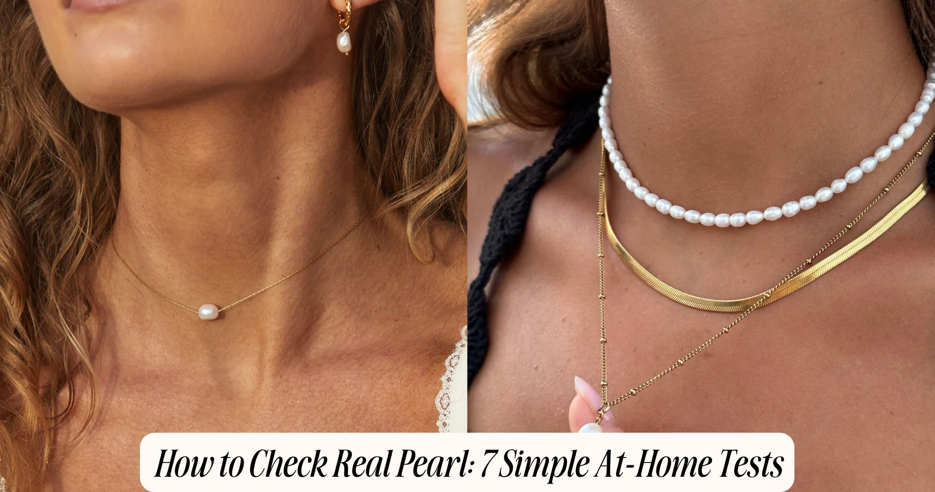 how to check real pearl
