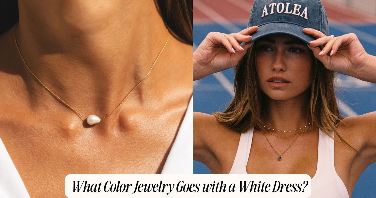What Color Jewelry Goes with a White Dress?