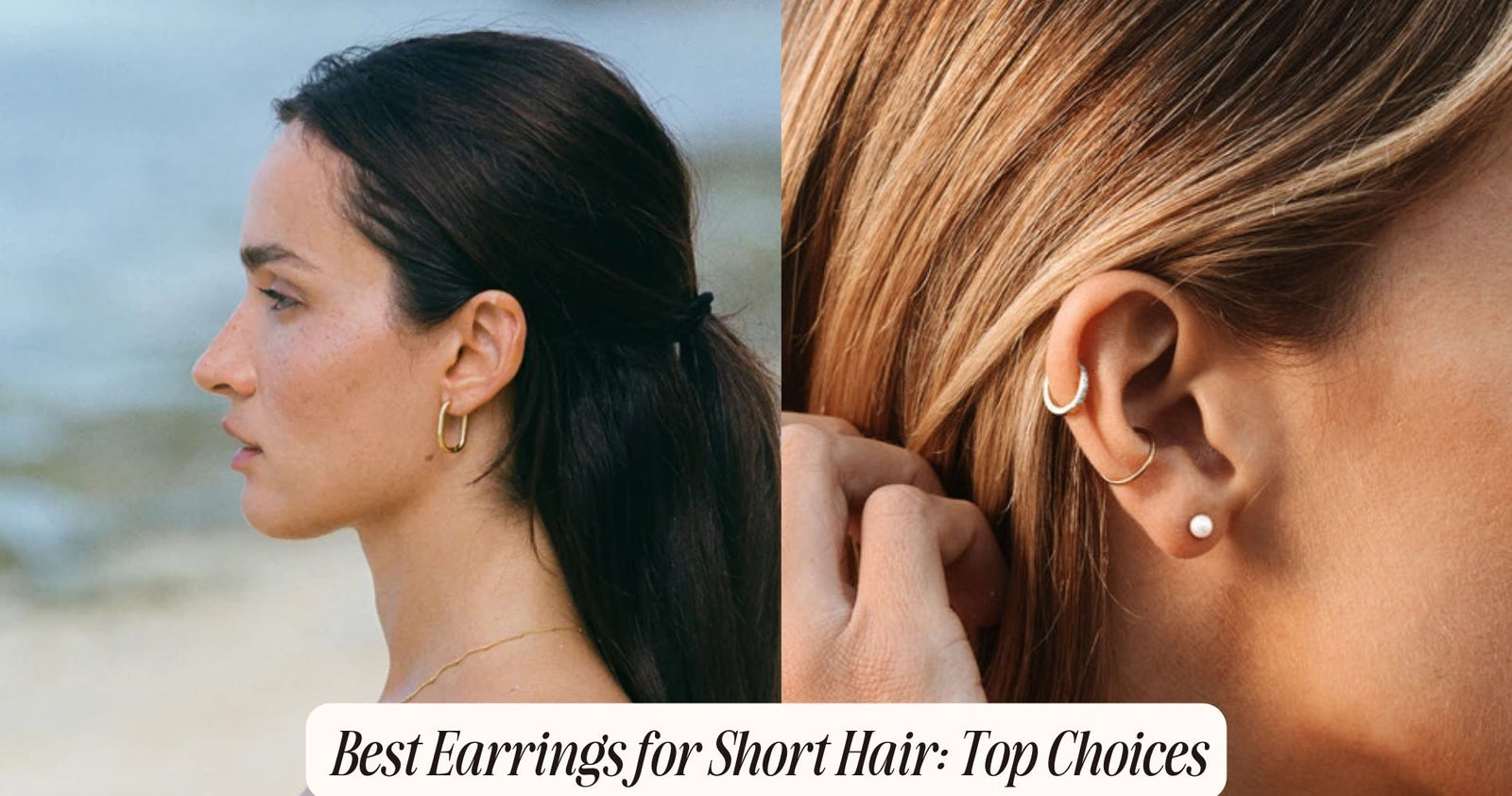 Best Earrings for Short Hair: Top Choices