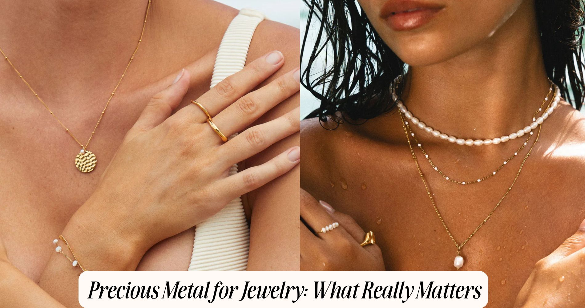 precious metal for jewelry