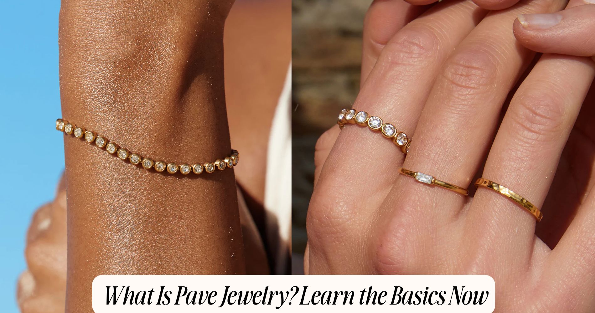 what is pave jewelry​