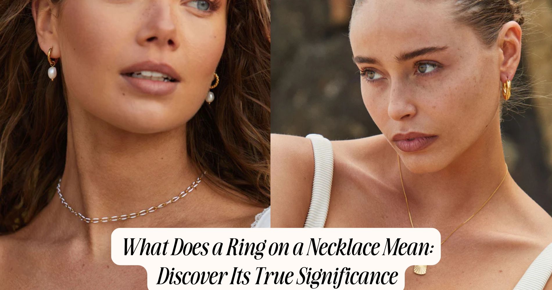 what does a ring on a necklace mean