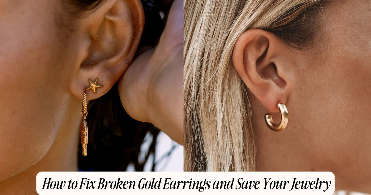 Earring Getting Rusty How to Fix Broken Gold Earrings and Save Your Jewelry