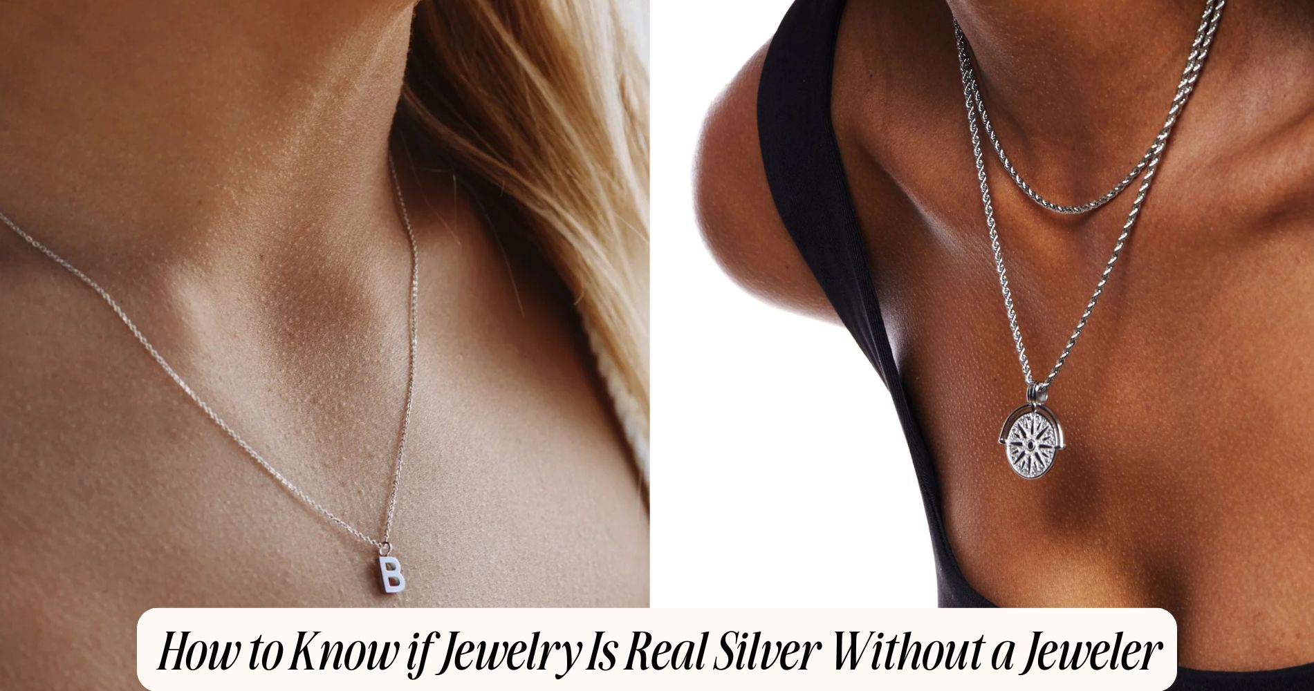 how to know if jewelry is real silver