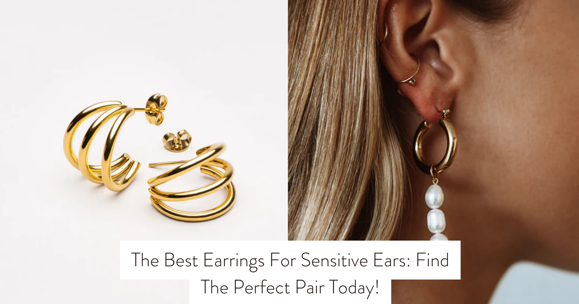 sensitive ears earrings