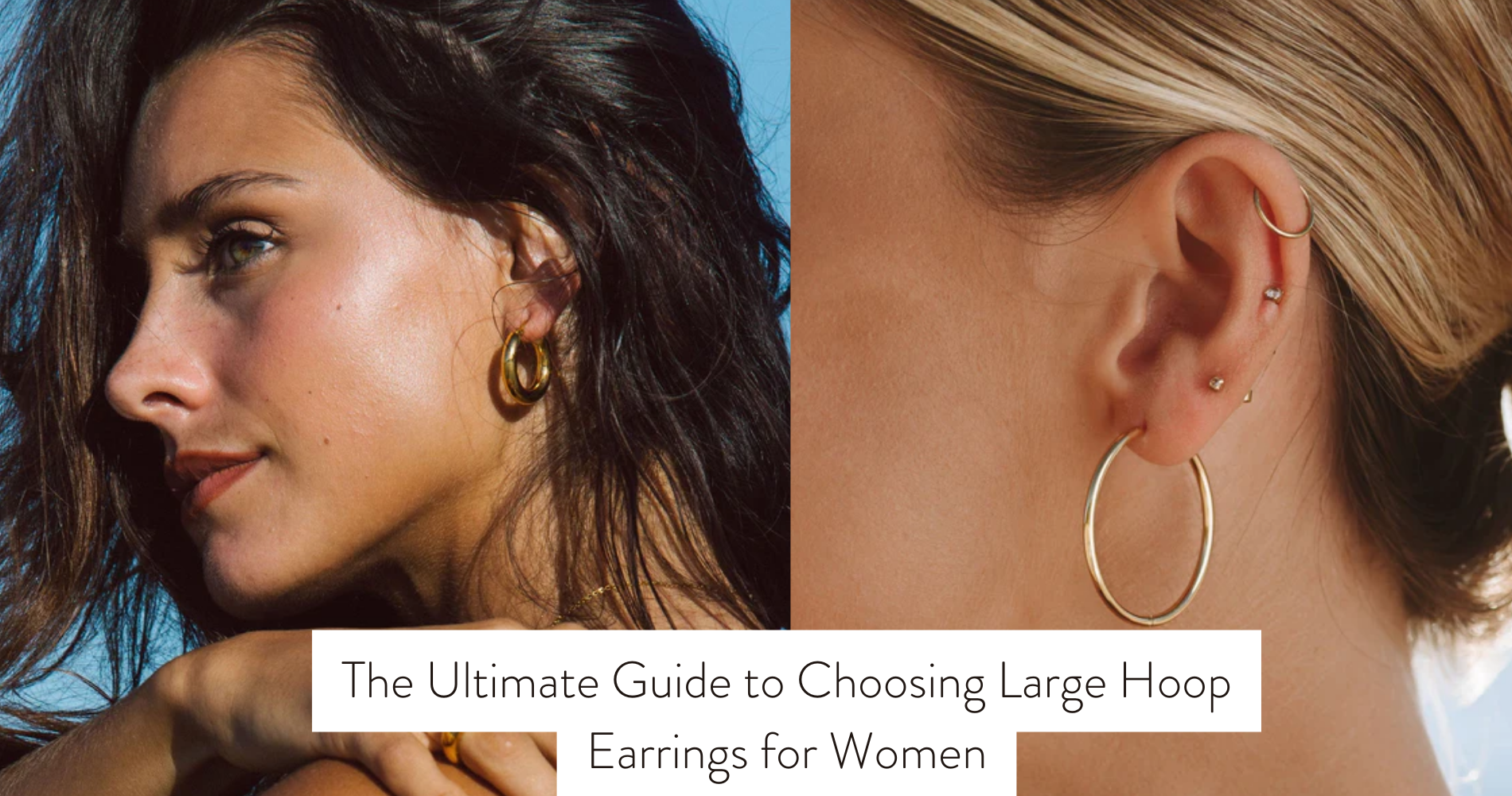 large hoop earrings for women
