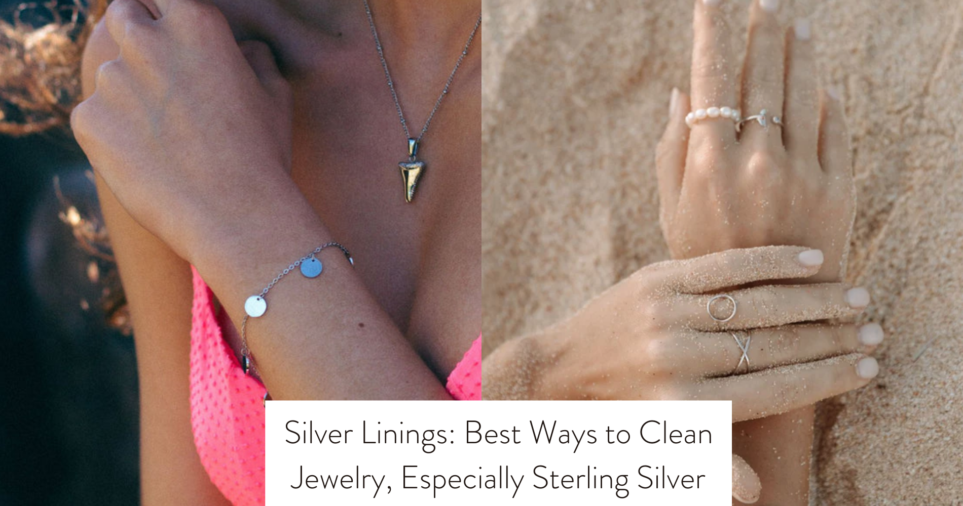 best way to clean jewelry sterling silver