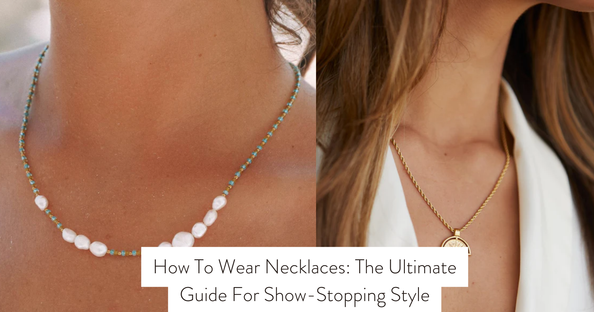 how to wear necklaces