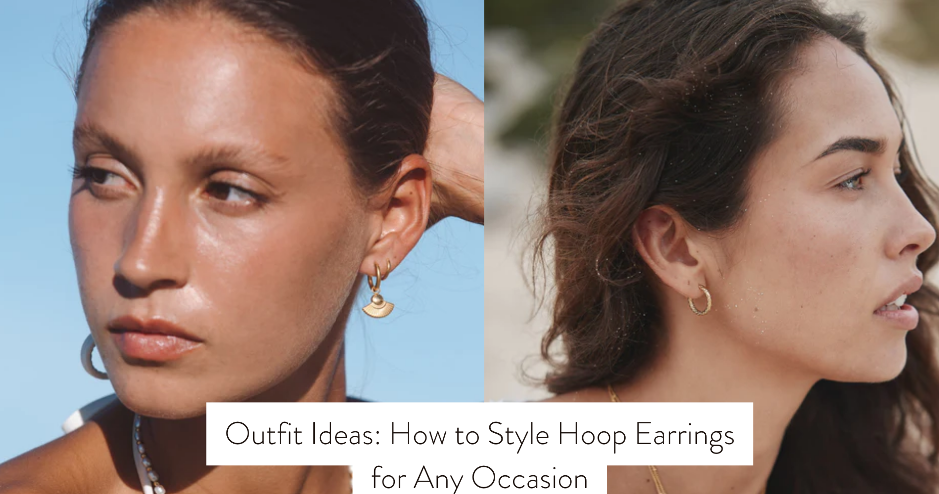 hoop earrings outfit