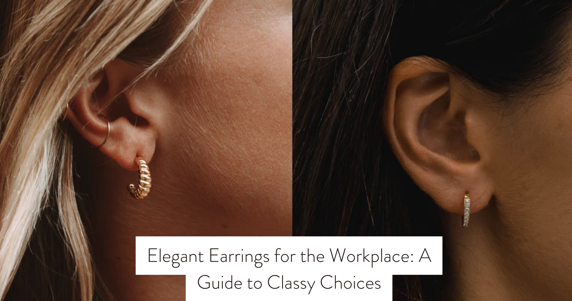 classy earrings for work