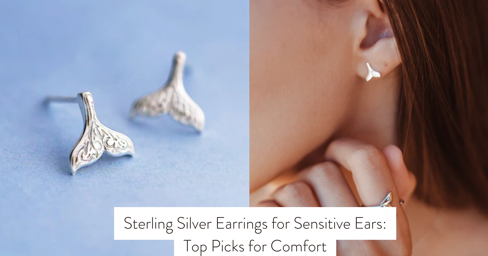 sterling silver earrings for sensitive ears