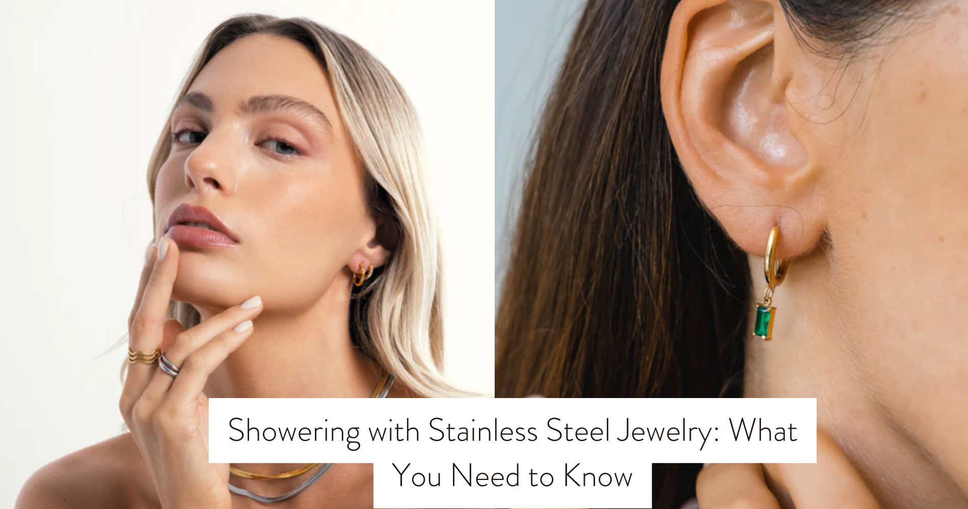 can you shower with stainless steel jewelry