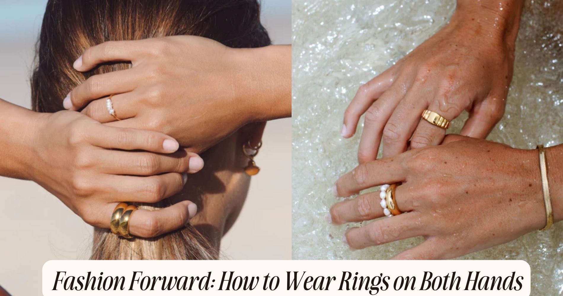 how to wear rings on both hands