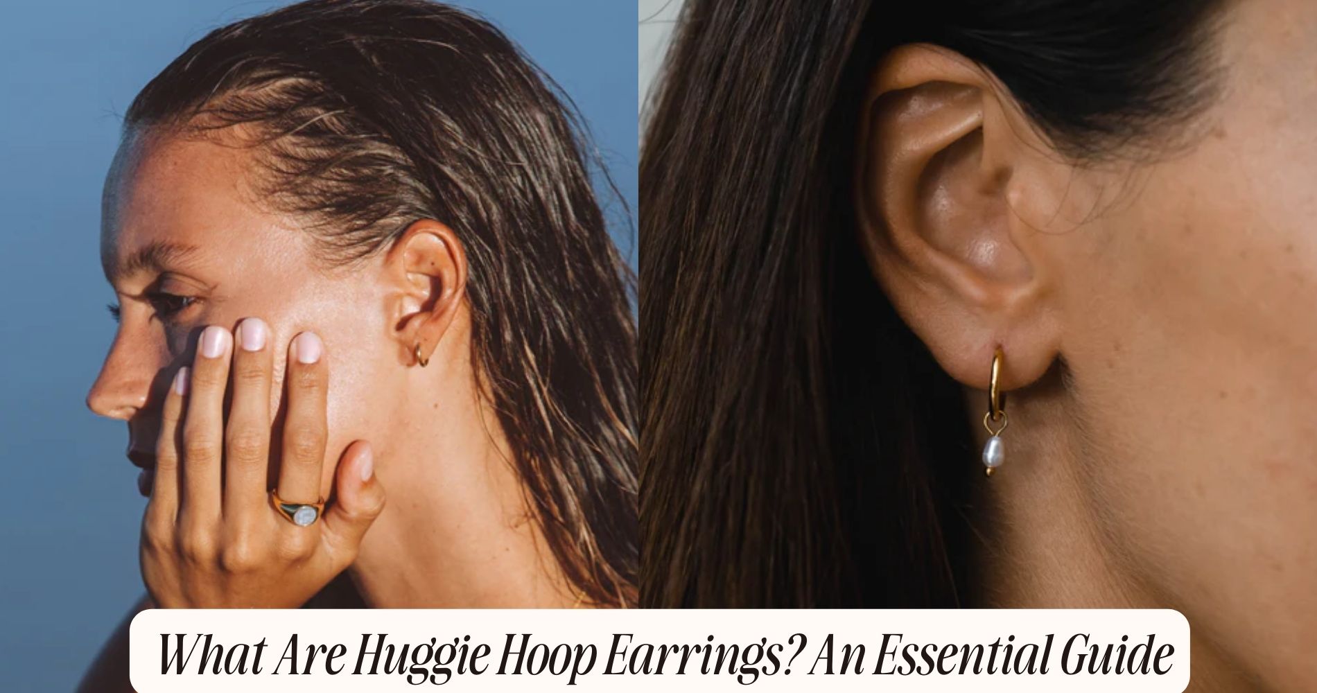 what are huggie hoop earrings