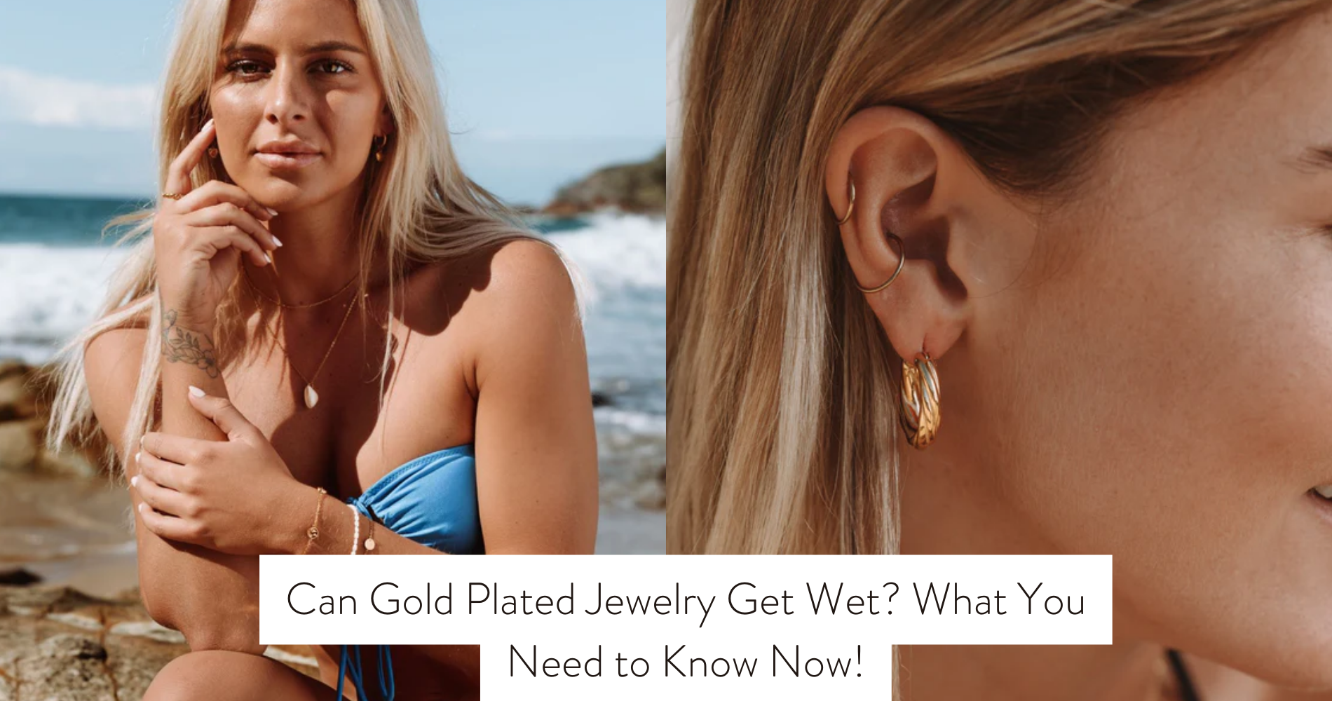 can gold plated jewelry get wet