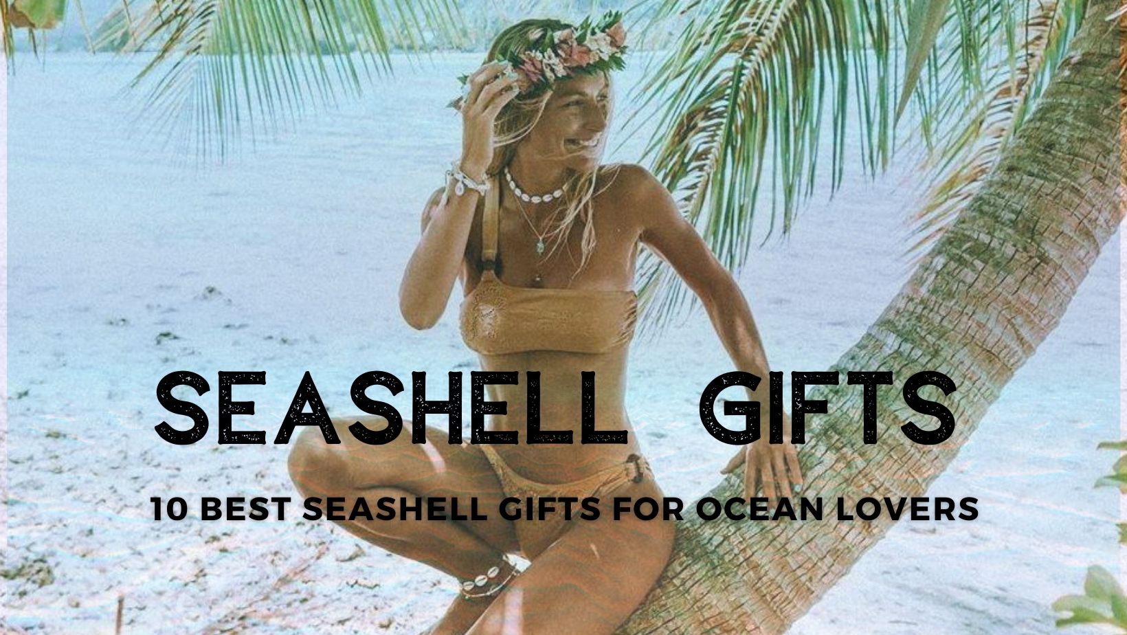 Seashell gifts for ocean lovers