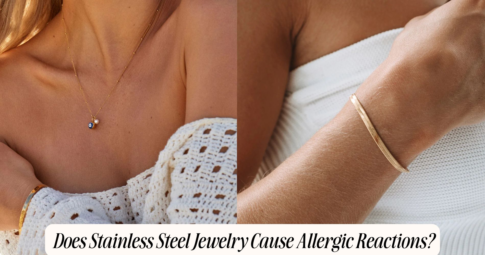 does stainless steel jewelry cause allergic reactions​