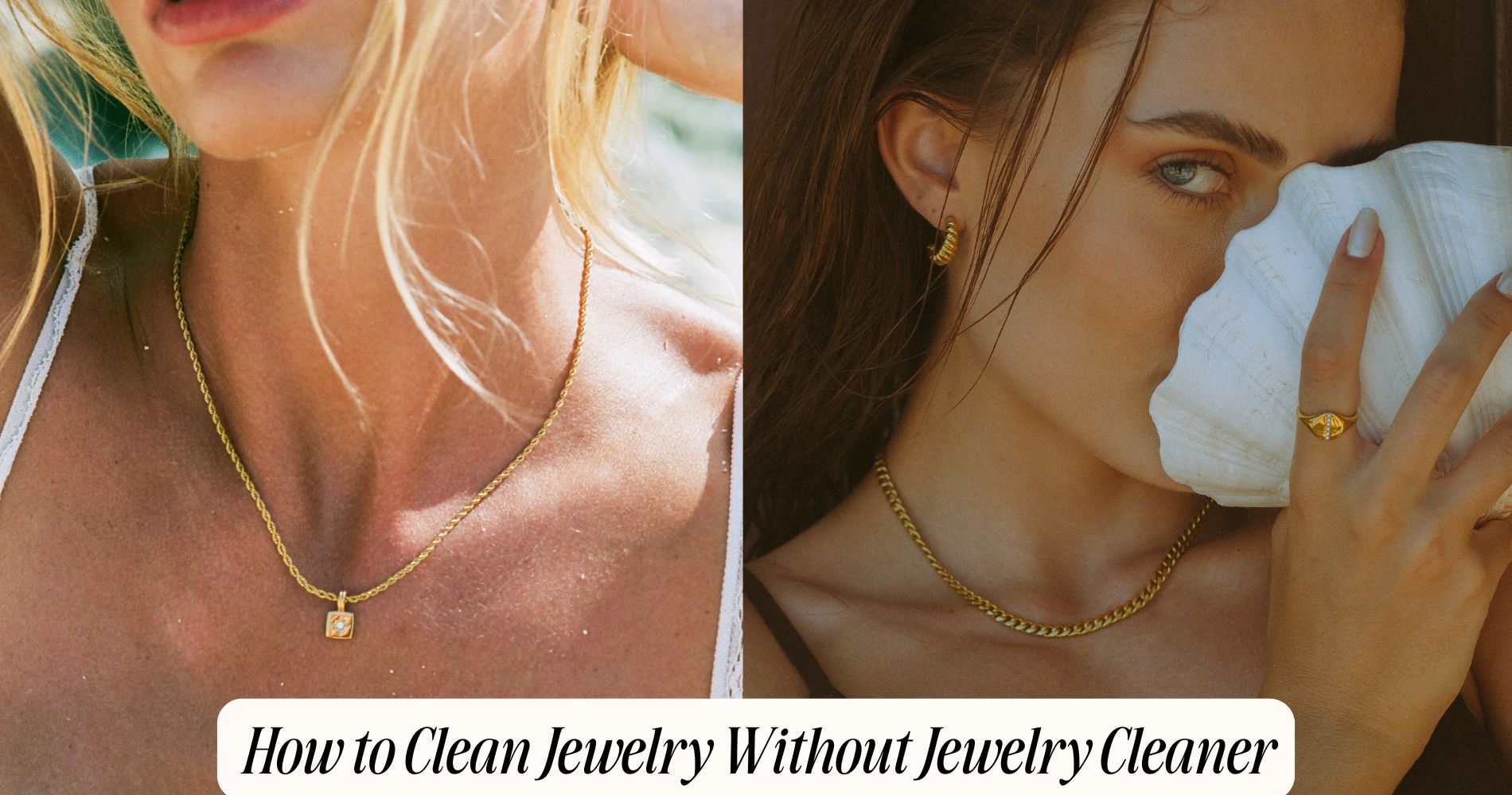 how to clean jewelry without jewelry cleaner​