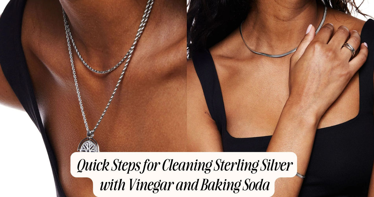 Baking Soda Home Remedy To Clean Silver Jewlery Quick Steps For Cleaning Sterling Silver With Vinegar And Baking Soda