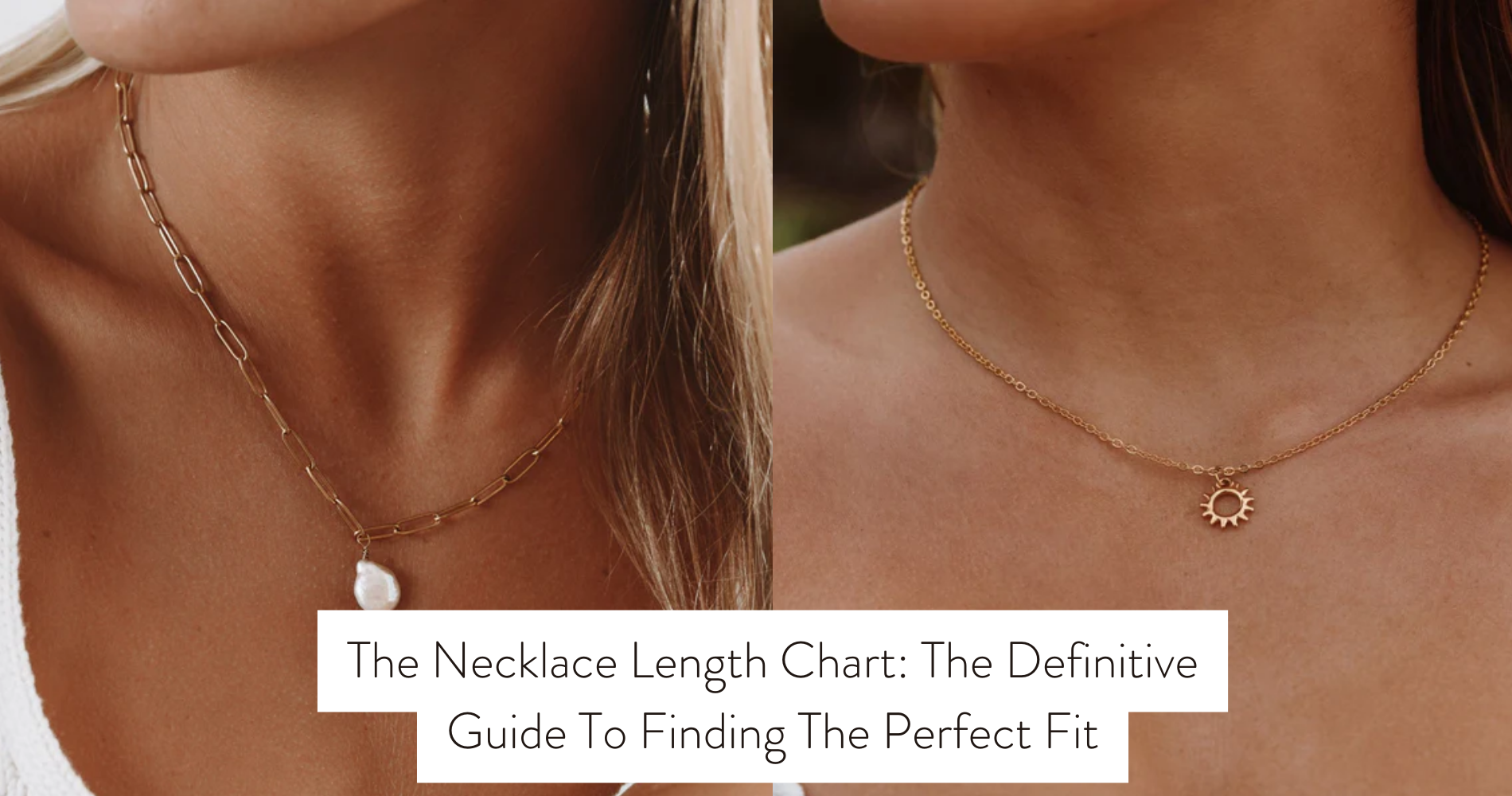 The Necklace Length Chart: The Definitive Guide To Finding The Perfect