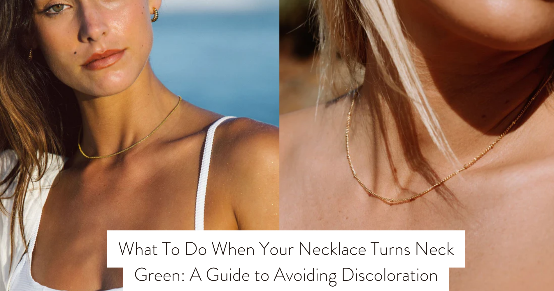necklace turn neck green