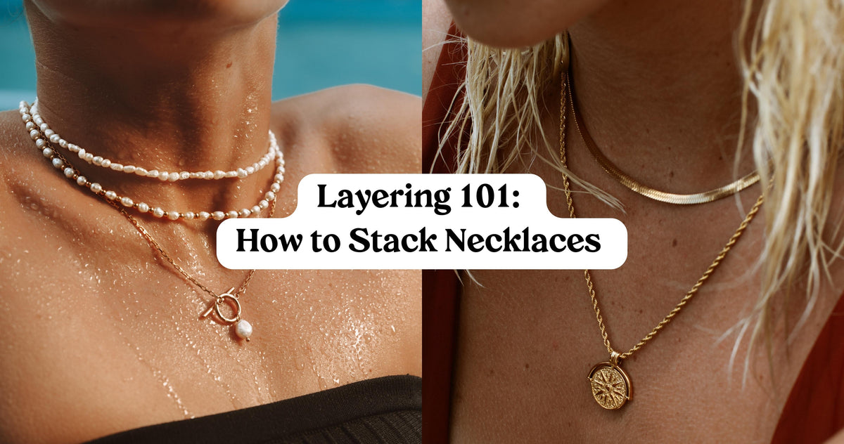 Stacked Chain Layering 101 : How To Stack Necklaces