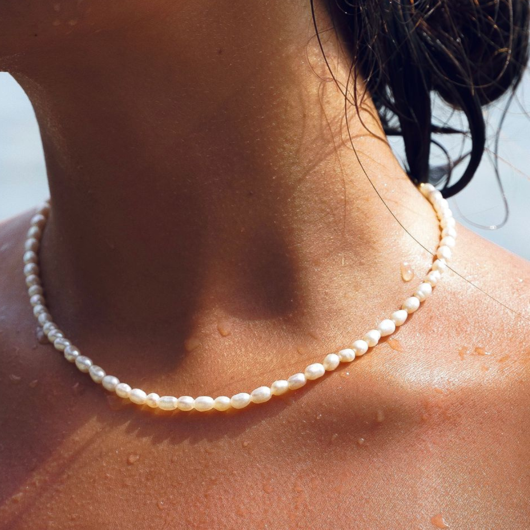 Bridesmaid Pearl Necklace