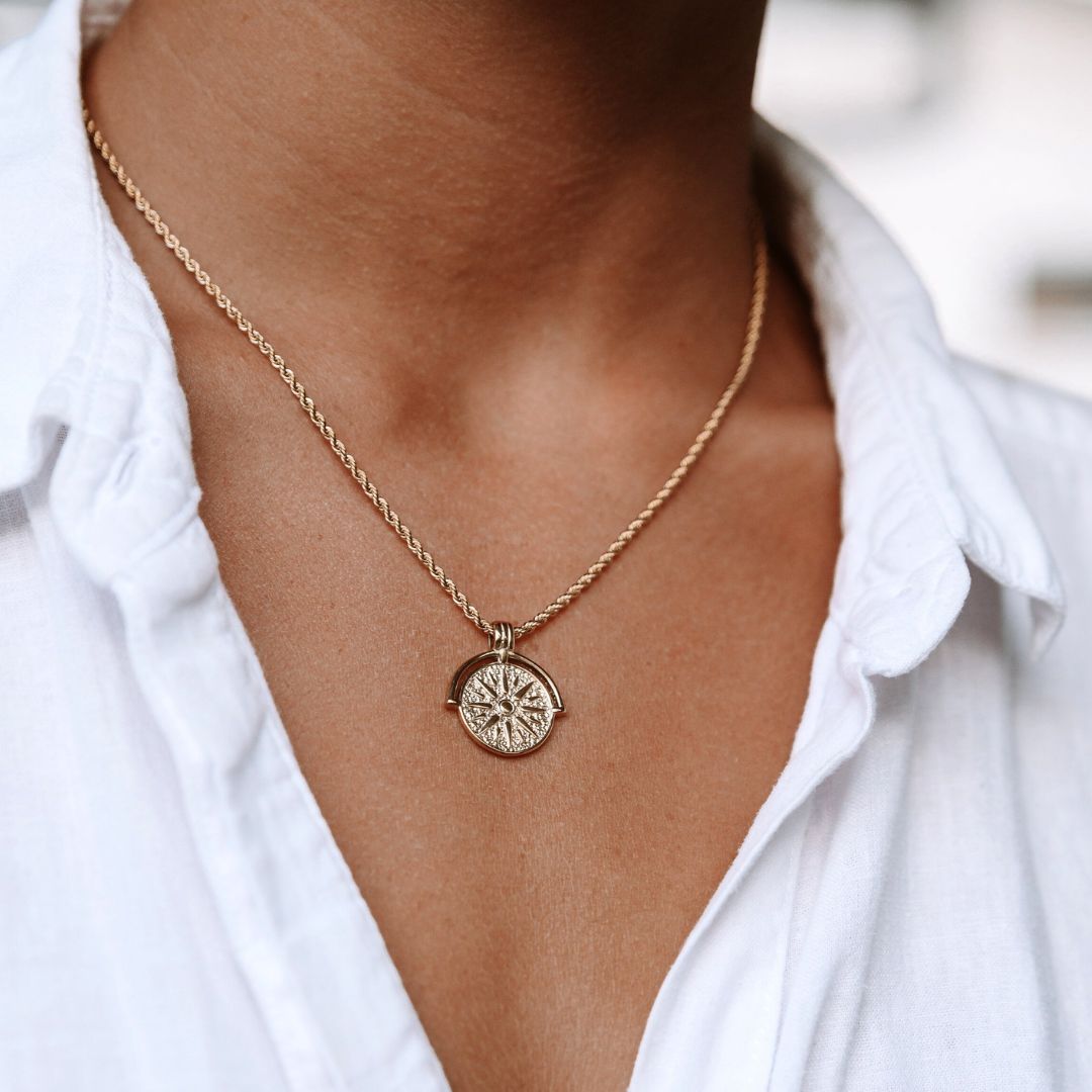 Gold Coin Necklace