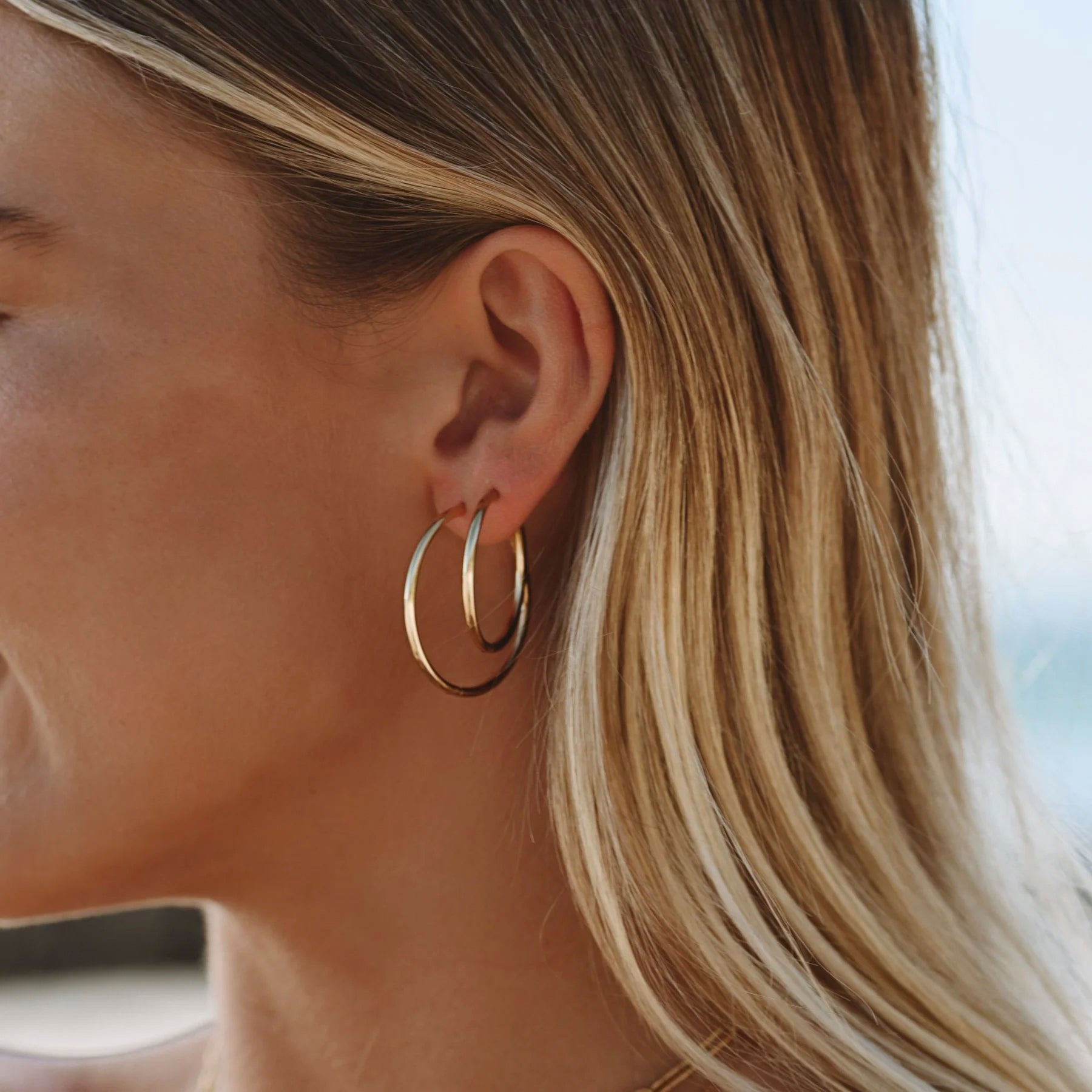 Female Hoop Earrings