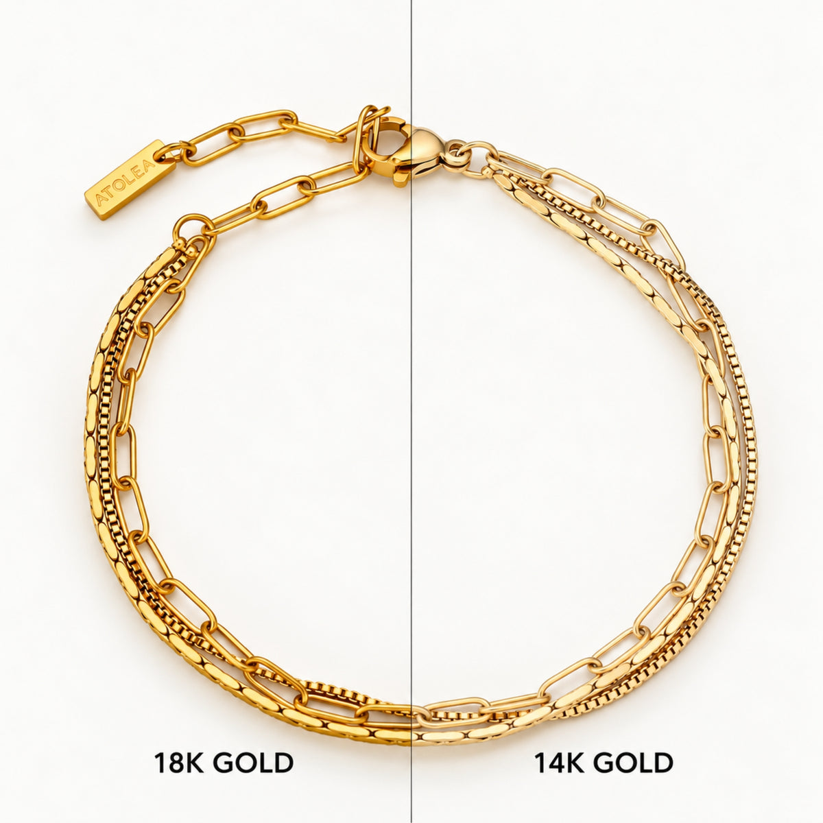 14k Gold Layered Necklace