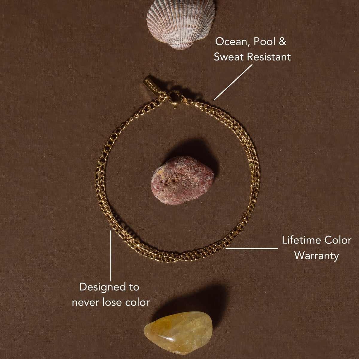 Layered Figaro Bracelet