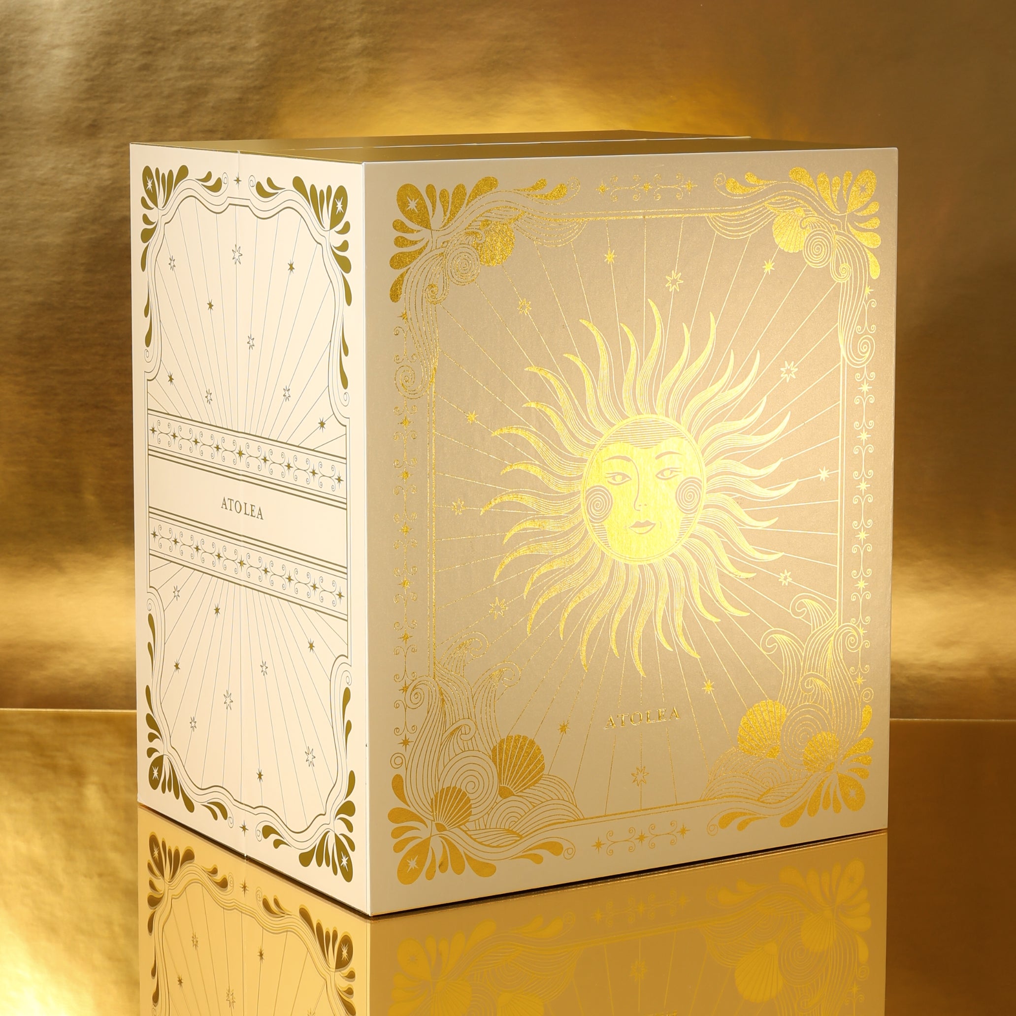 24 Piece Advent Calendar Gold Jewelry