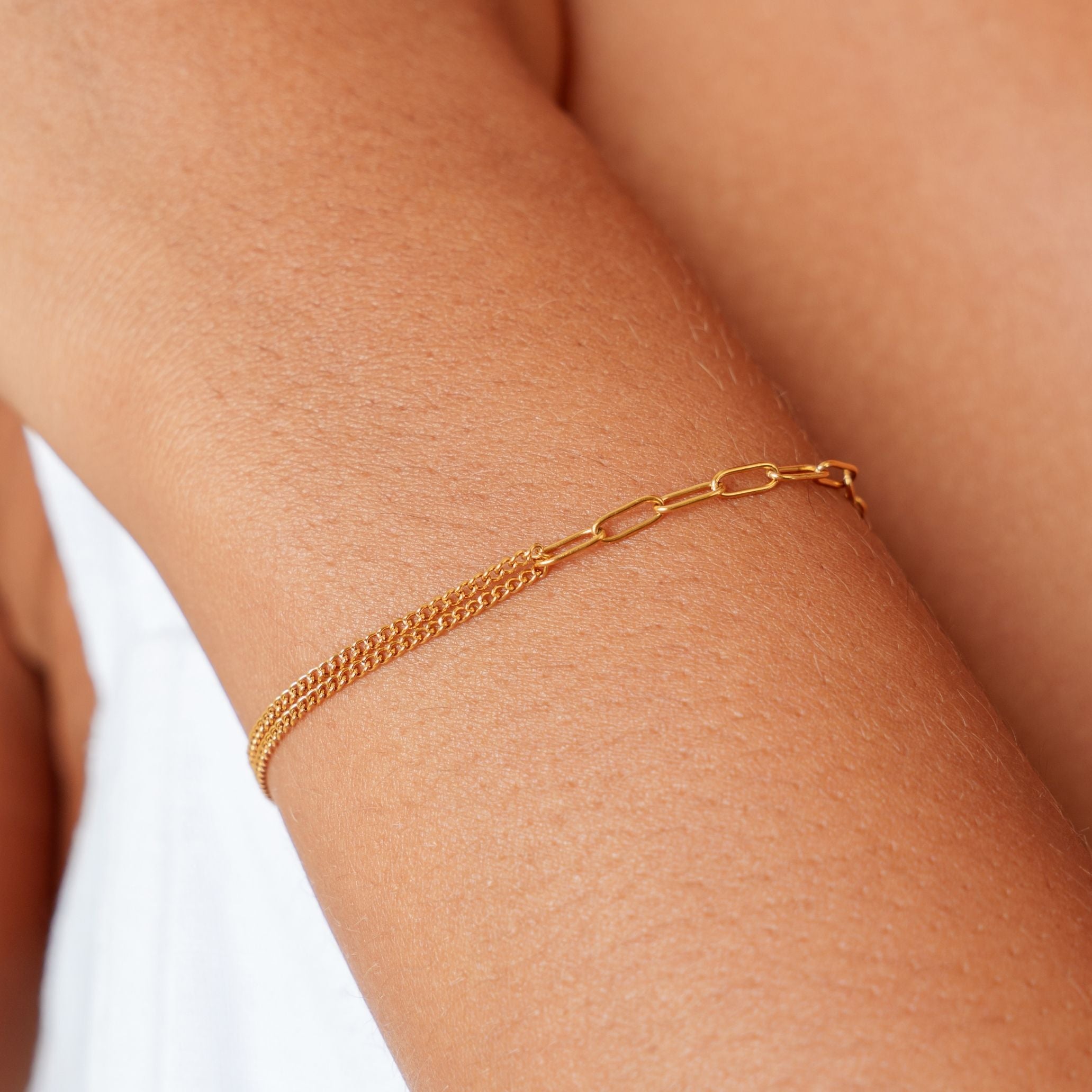 Gold Chain Bracelet