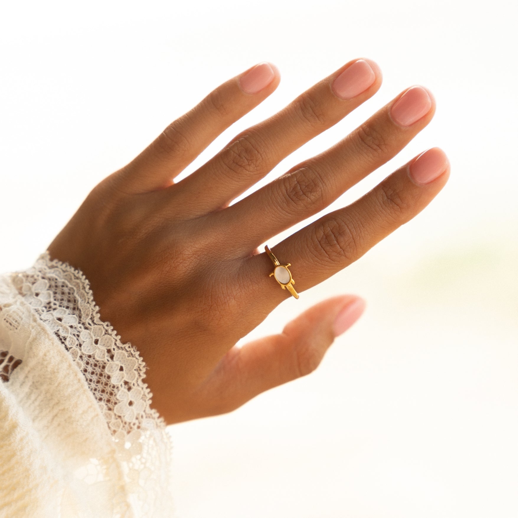 Beach Style Gold Ring