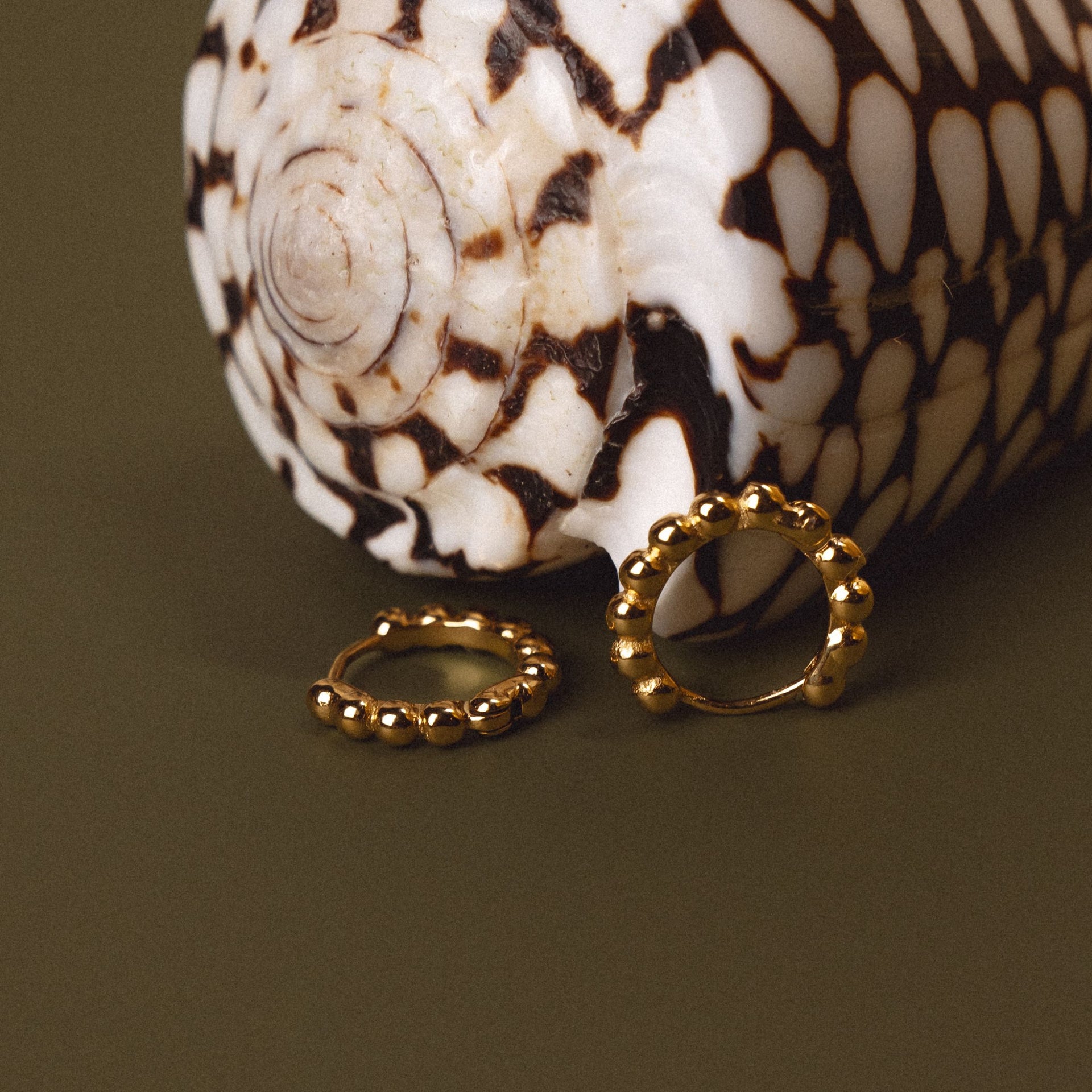 Beaded Hoops | Brenda Grands main image 0