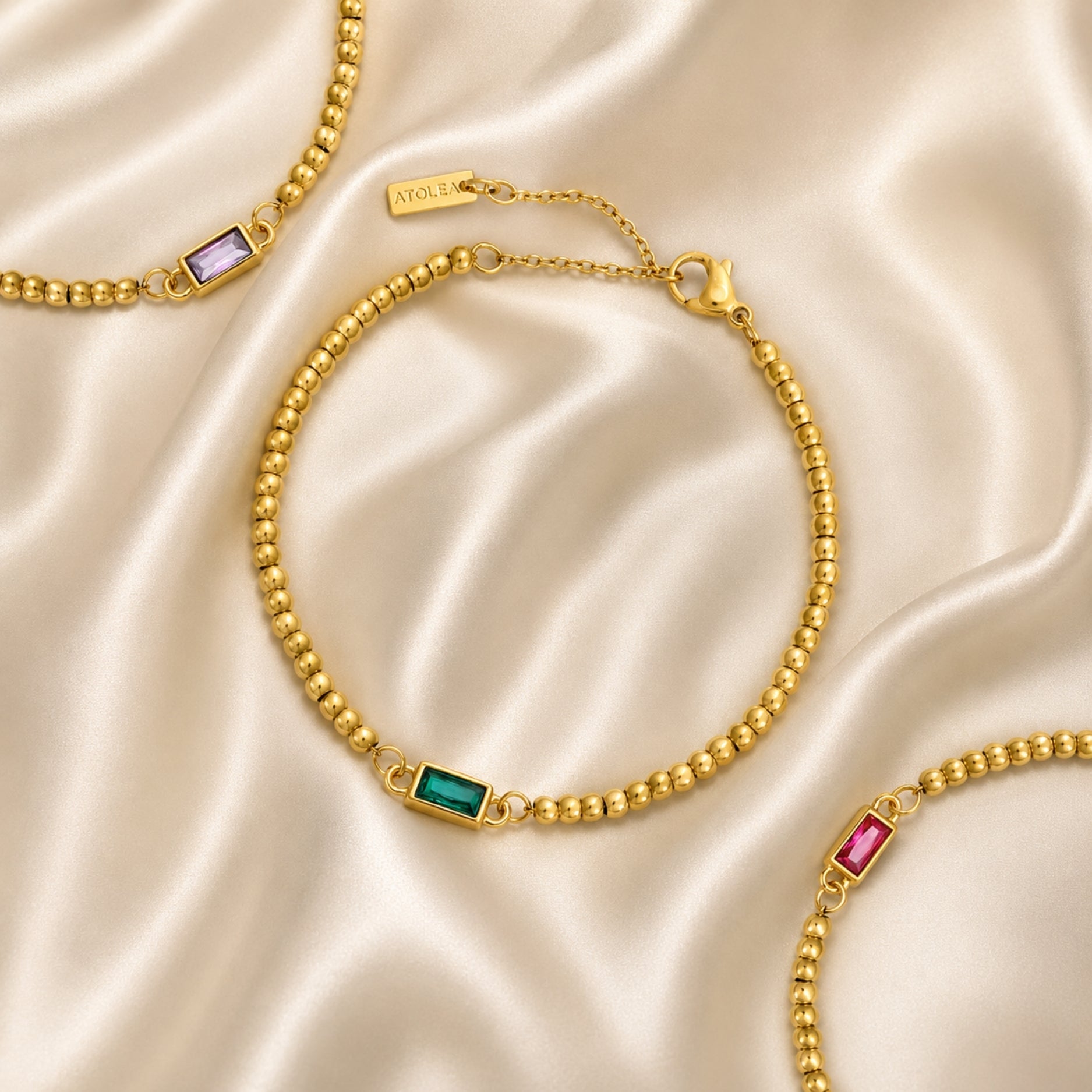 Birthstone Beaded Bracelets