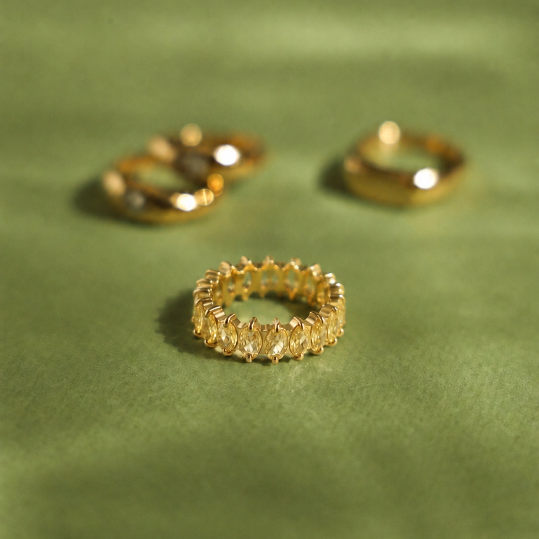 Birthstone Ring Closeup