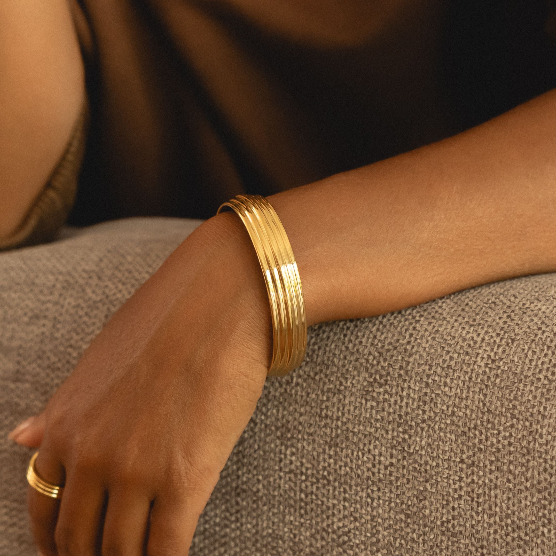Bold Gold Cuff