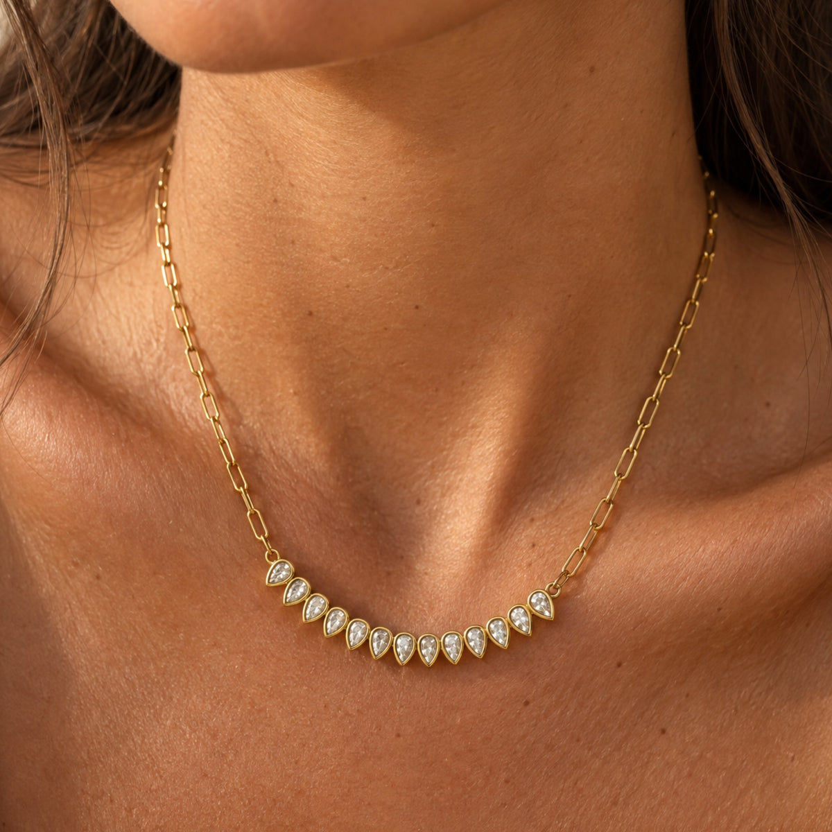 Bold Diamond Choker