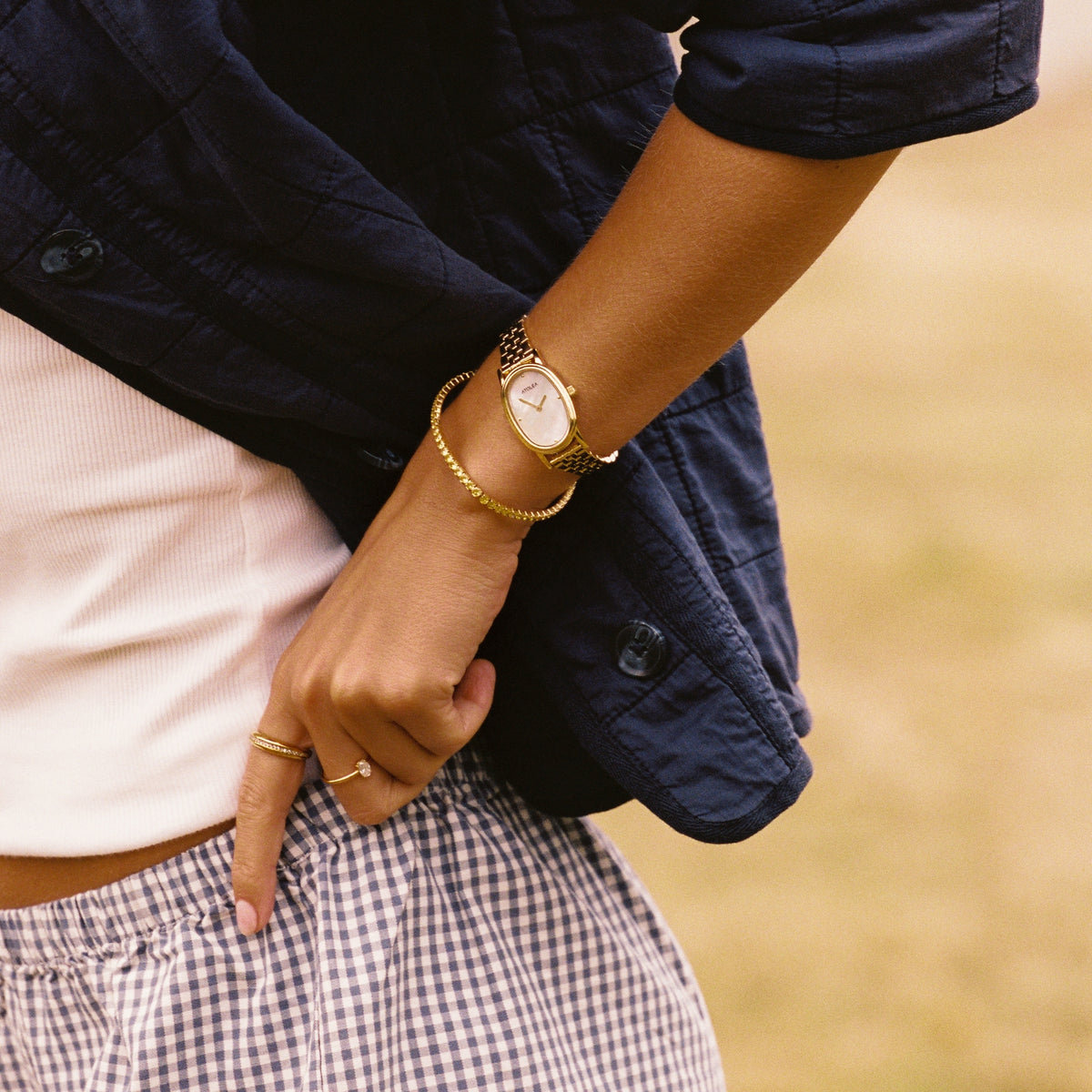 Champagne Stone Bracelet