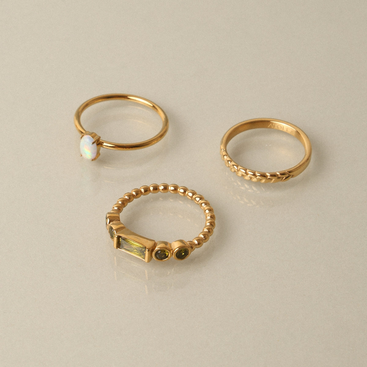 C Rown Ring Laurel Crown Ring