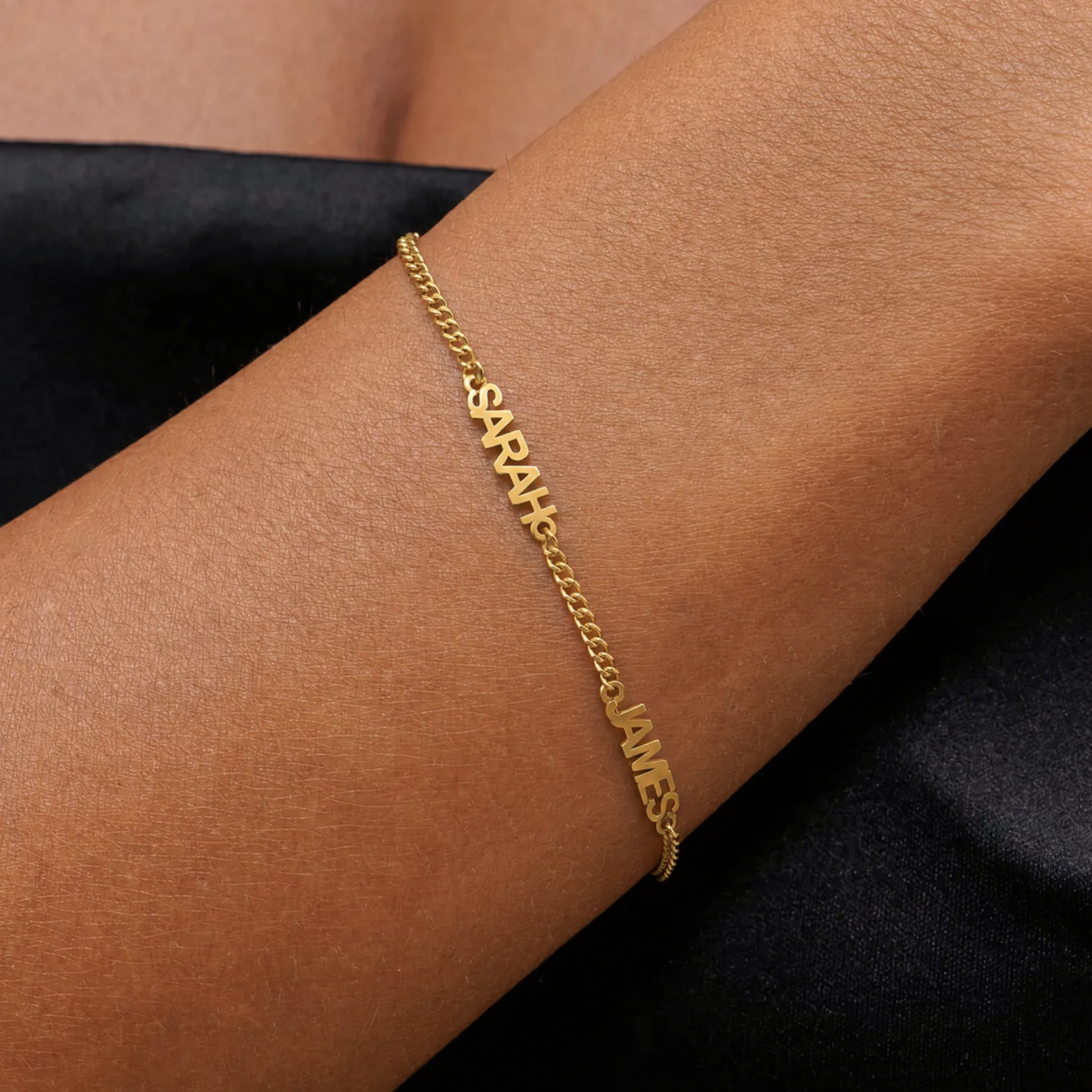 Custom name bracelet