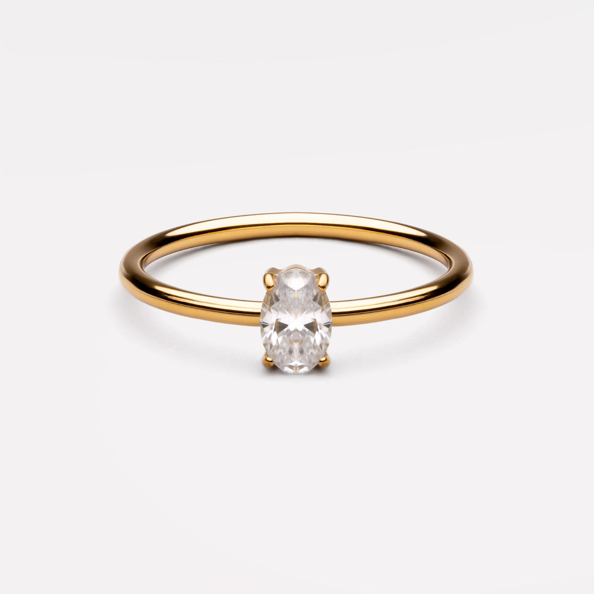 Dainty Solitaire Ring