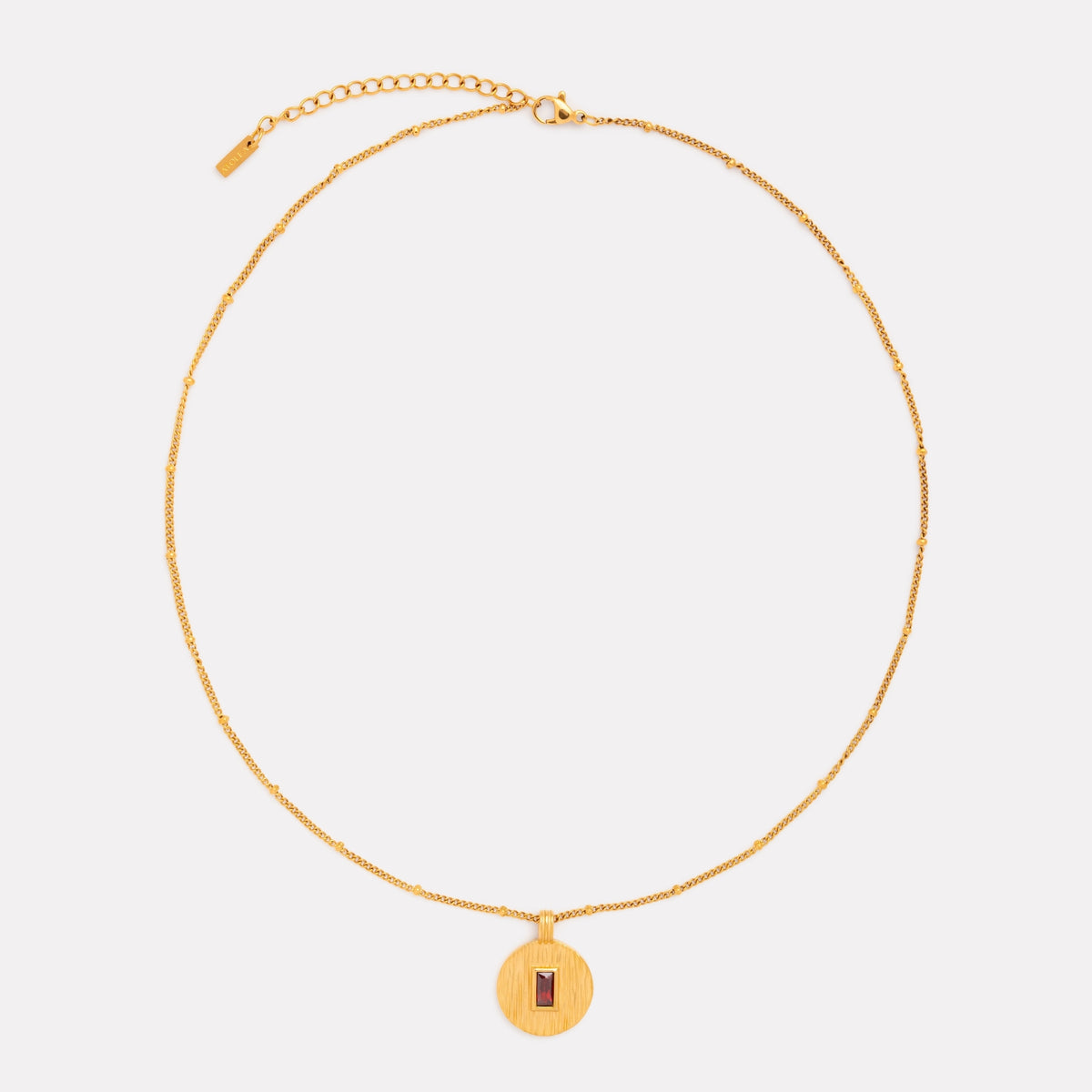Ember Zircon Necklace