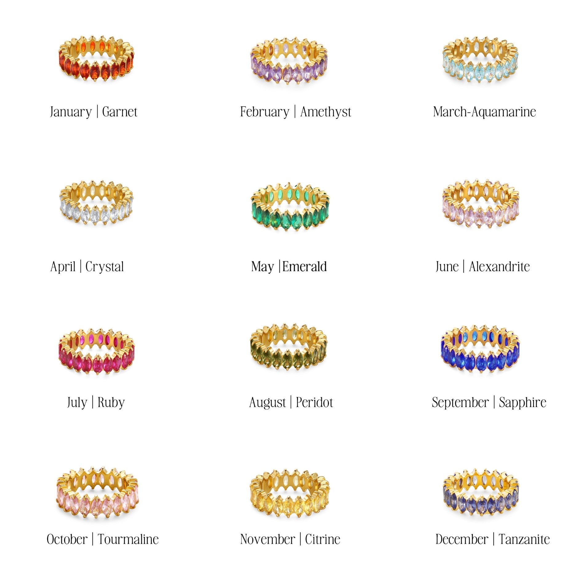 Eternity Color Chart