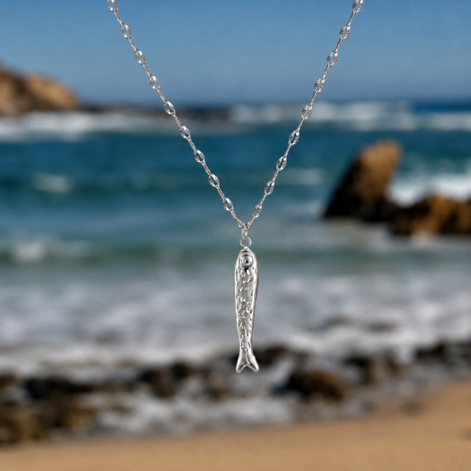 Fish Necklace Lifestyle