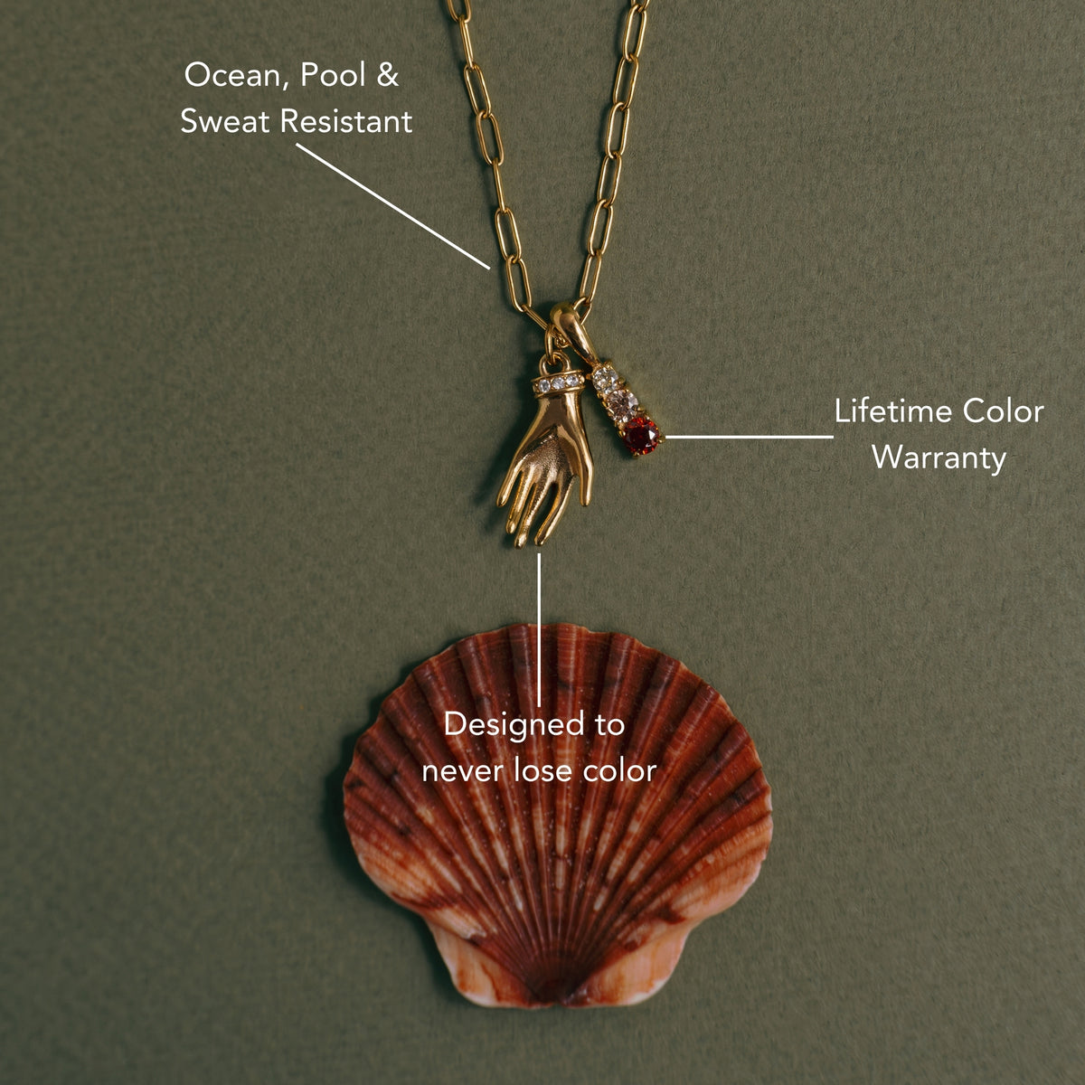 Fortuna Necklace Details