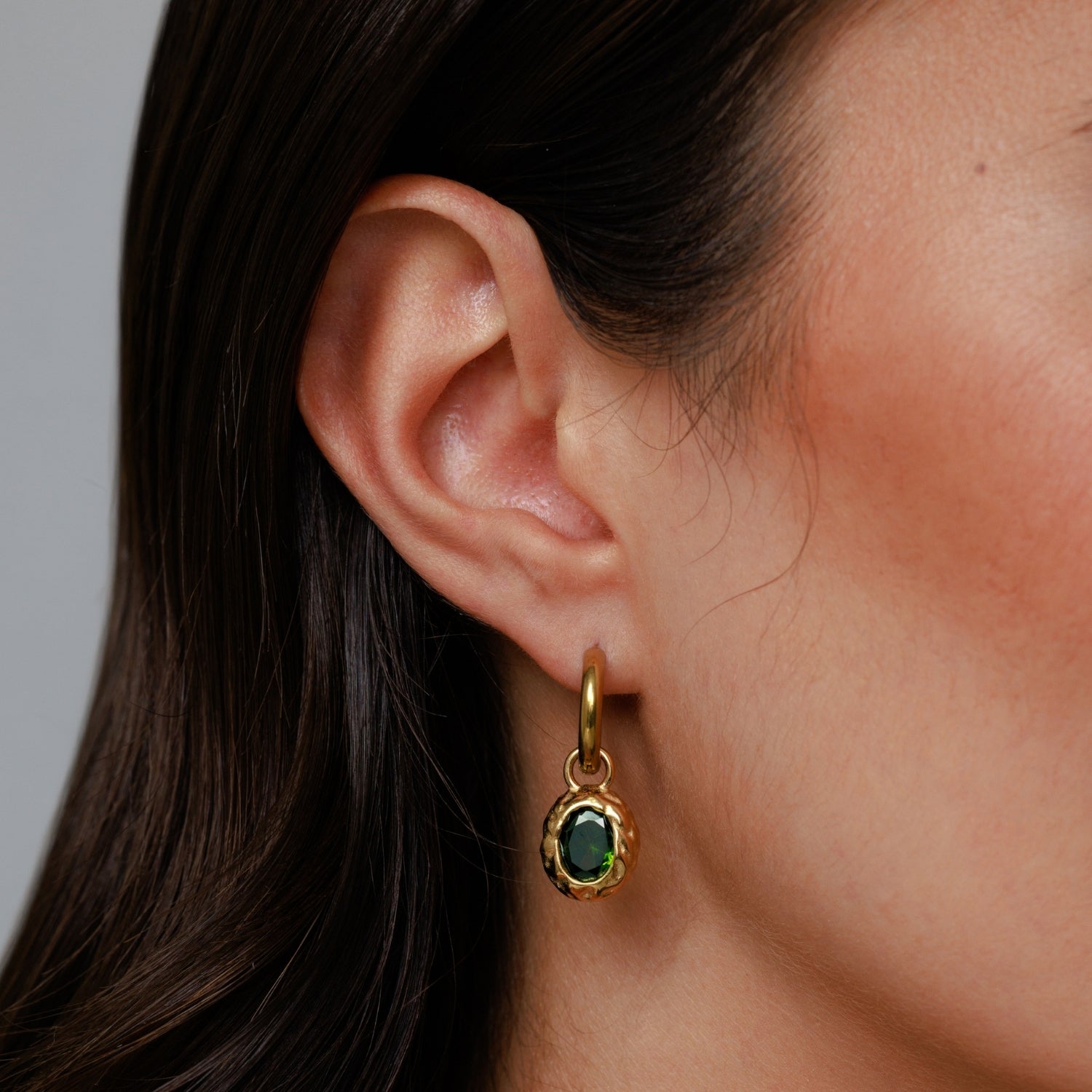 Front Olive Earrings