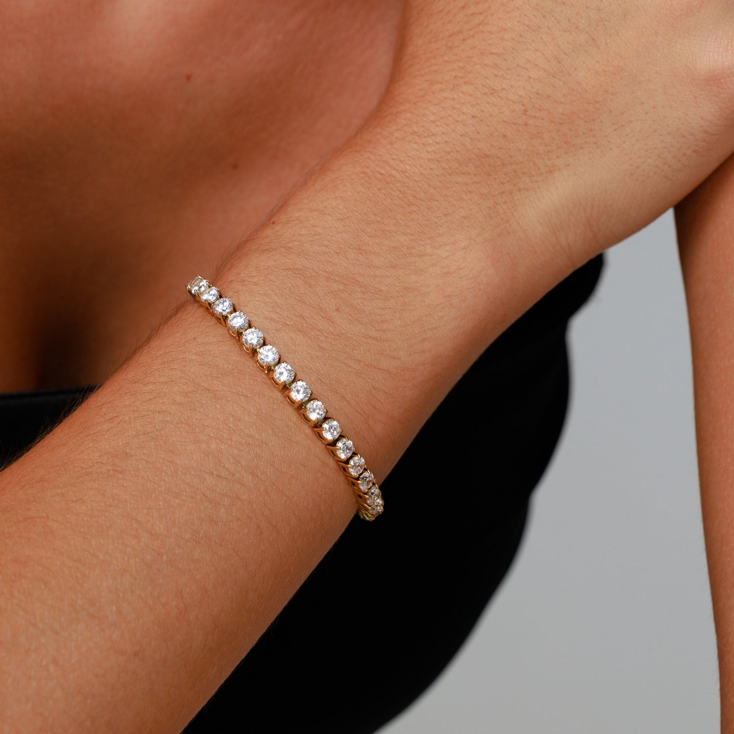 Front Tennis Bracelet